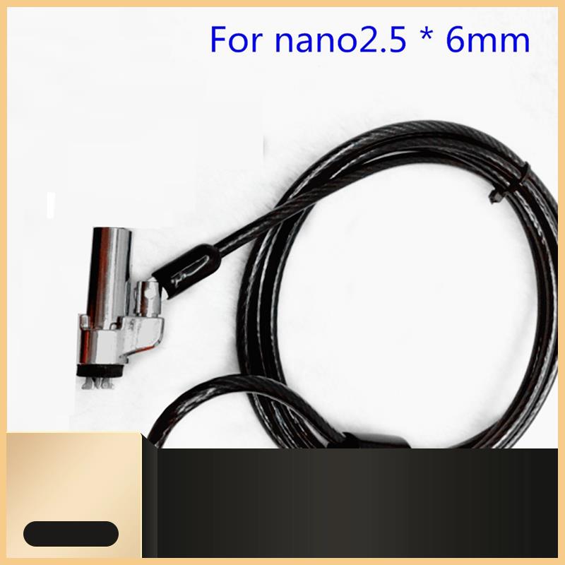 Cable Lock Laptop - Computerschloss, Laptop-Schloss, geeignet für 6 mm