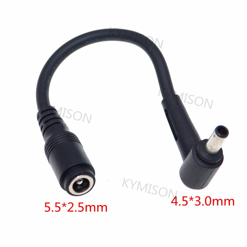 Cable Lock Laptop - DC jack 5.5*2,5 Weibliche zu 4.5*3,0mm