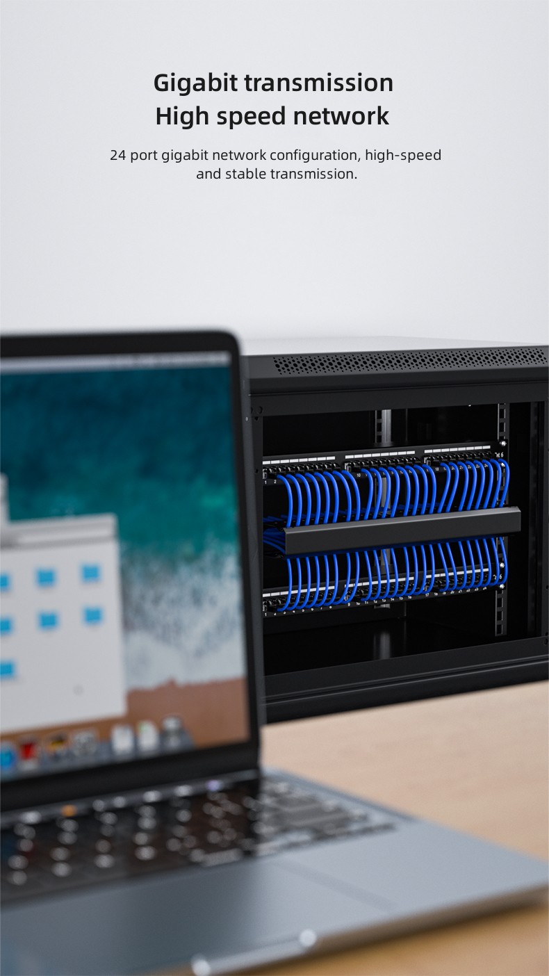 Patch Panel Cat6 - Dtech Hochwertiges, abgeschirmtes CAT6-Patchpanel mit Netzwerk,