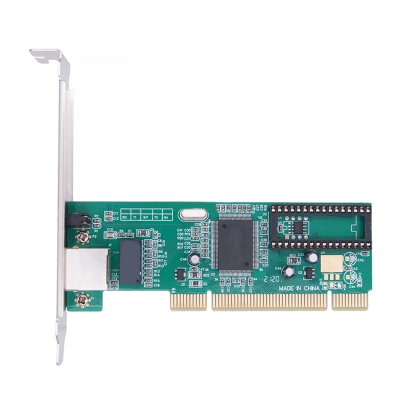 Gigabit Network Card - Gigabit-Ethernet-Netzwerkkartenadapter RTL8169SC Chip PCI Internet Ethernet