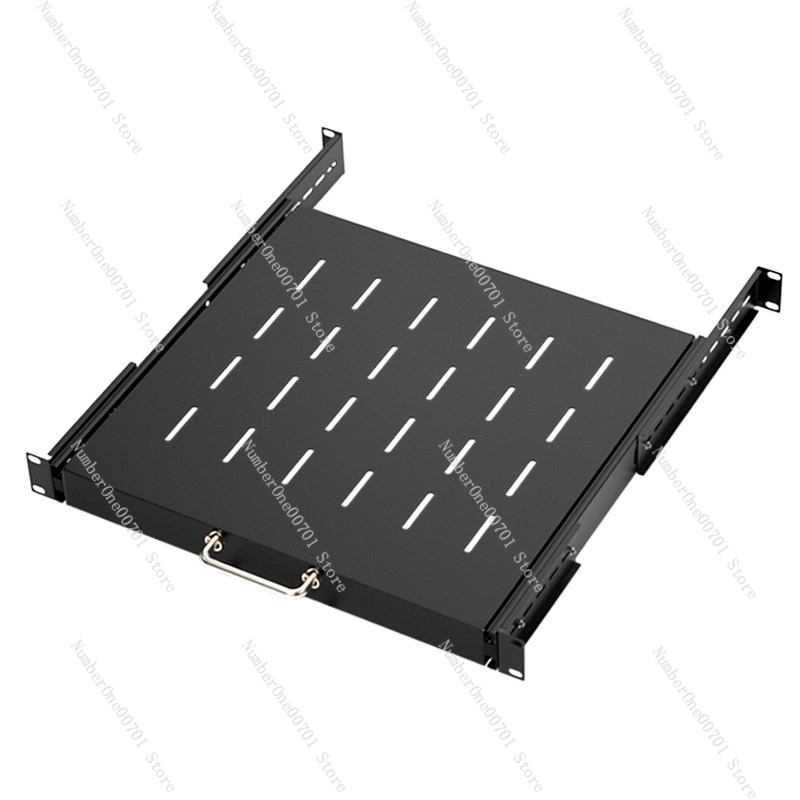 Server Rack Shelf - Ausziehbares Rack-Montage-Regal & Schublade, Schwerlast-Auszugsfach für