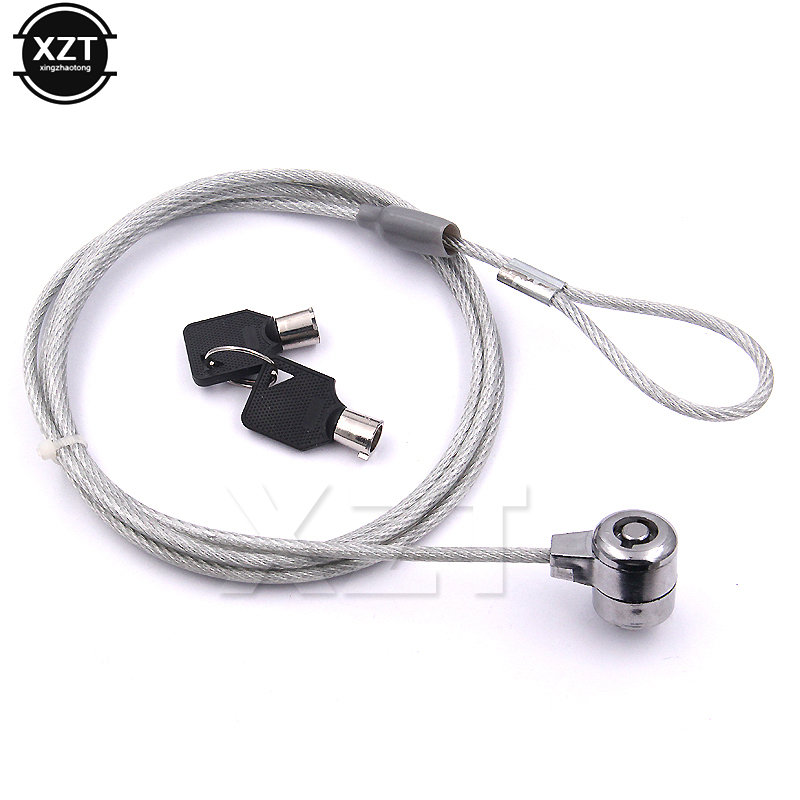 Cable Lock Laptop - Neues Notebook-Laptop-Computerschloss, Sicherheit, China-Kabelkette mit Schlüssel,