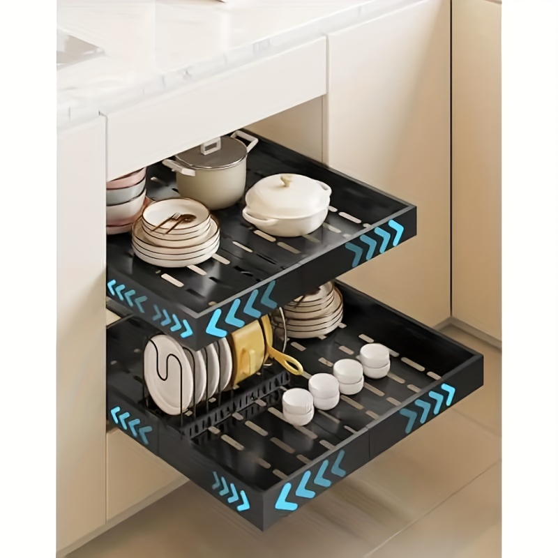 Server Rack Shelf - Herausziehbares Tablett, Organizer für die Küche,