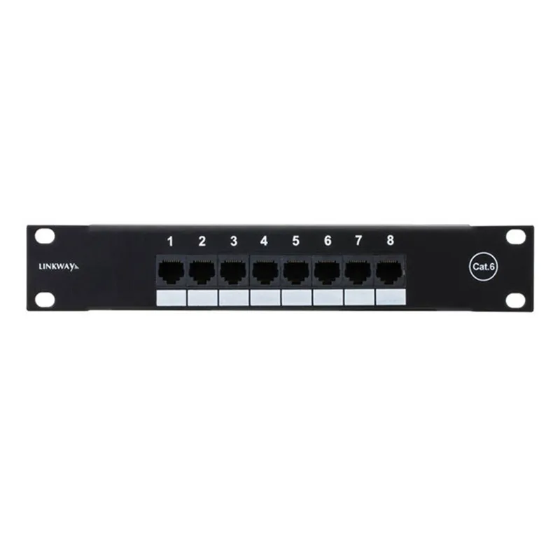 Netzwerk adapter 8 Port Cat6 P – Patch Panel Cat6 Bewertung und Preis