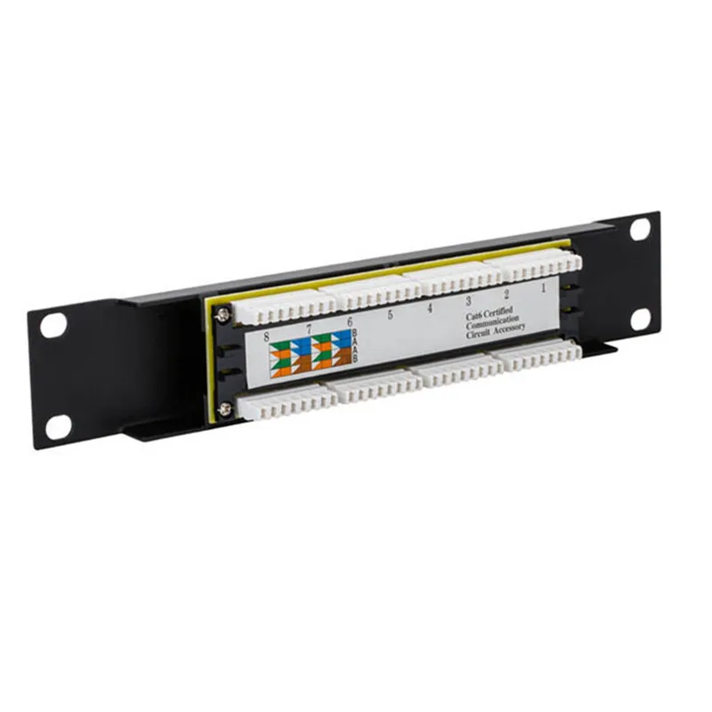 Netzwerk adapter 8 Port Cat6 P – Patch Panel Cat6 Bewertung und Preis