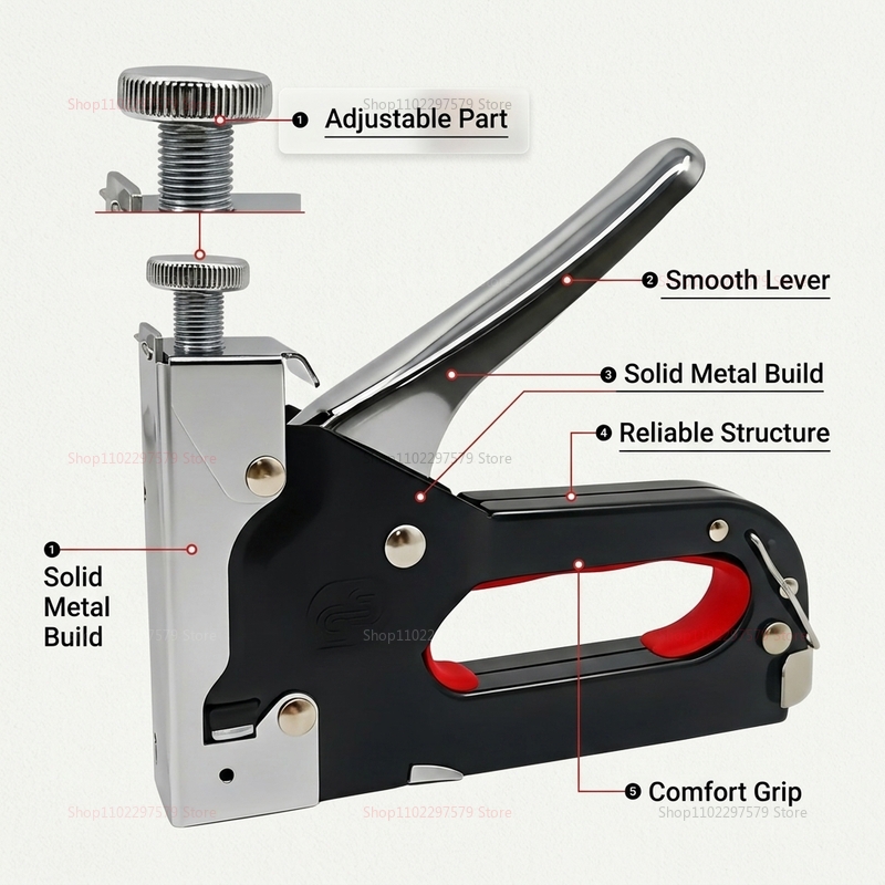 Hochleistungs 3-in-1 Tacker-Na – Electric Stapler Heavy Bewertung und Preis
