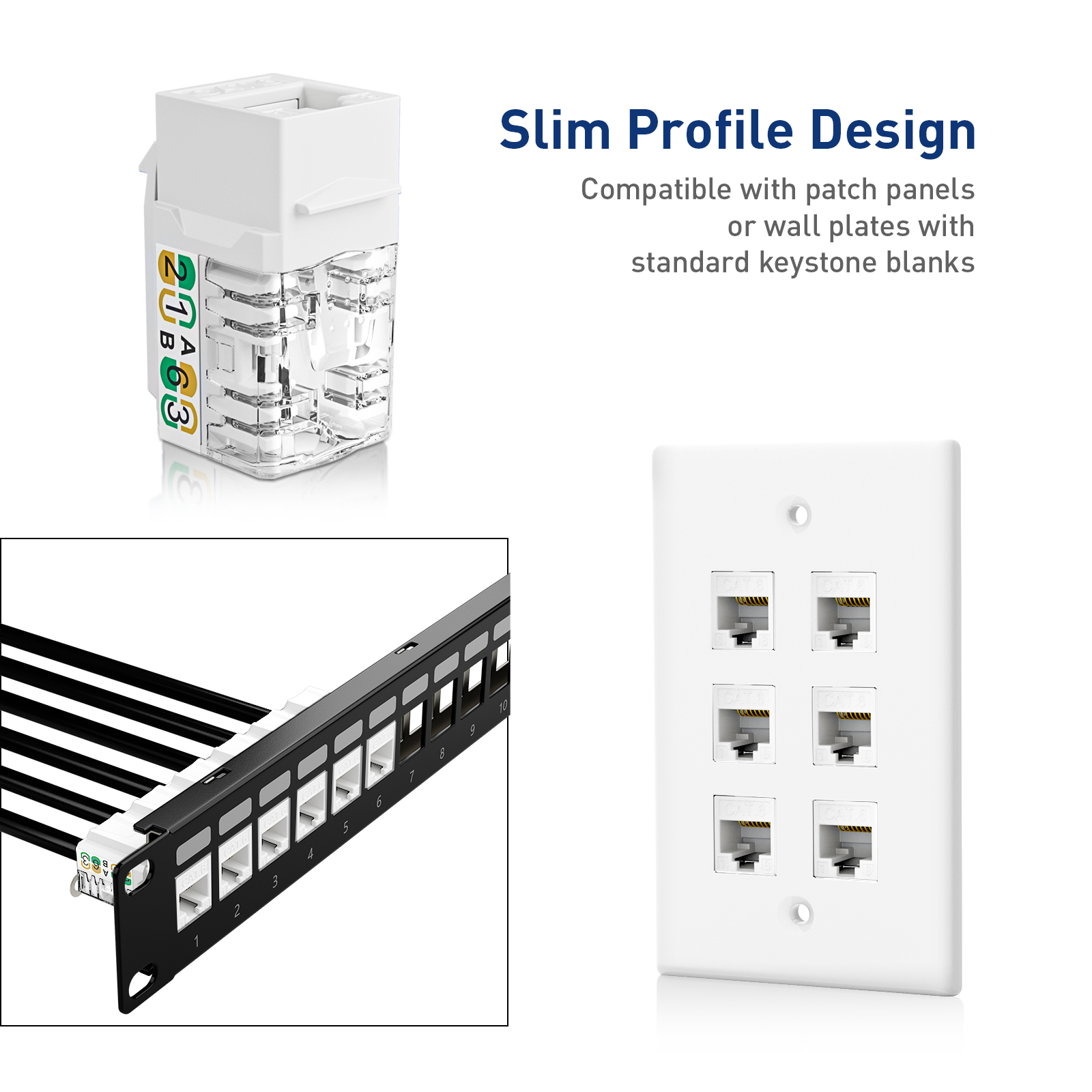 ZoeRax RJ45 Cat6/5e Slim Profi – Patch Panel Cat6 Bewertung und Preis