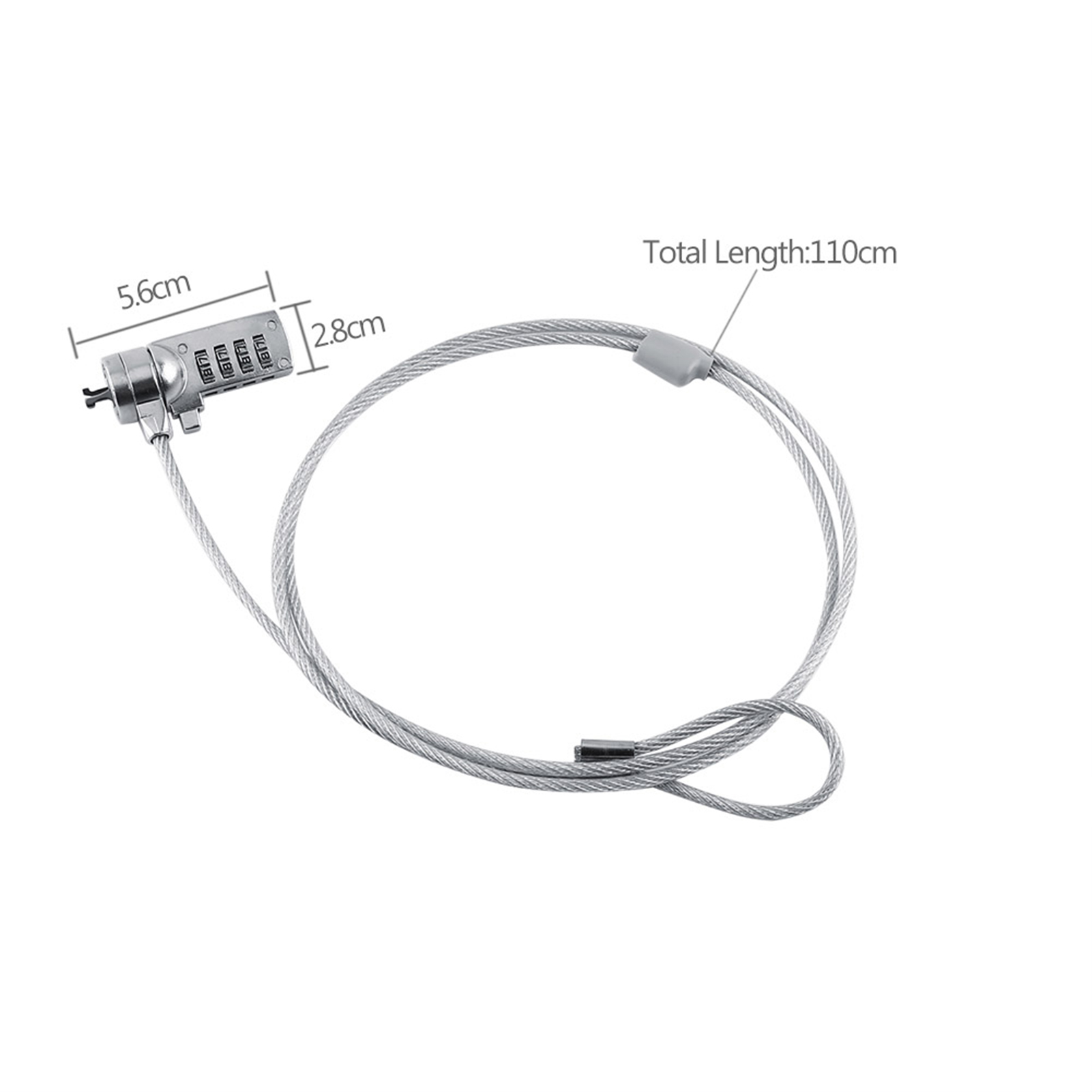 Laptop-Diebstahl-Abschreckung, – Cable Lock Laptop Bewertung und Preis