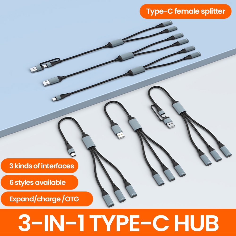 3-in-1 Typ C Hub USB Hub USB C – Cable Lock Laptop Bewertung und Preis