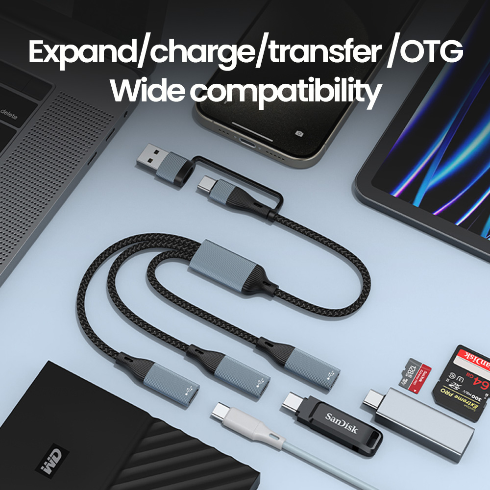 3-in-1 Typ C Hub USB Hub USB C – Cable Lock Laptop Bewertung und Preis
