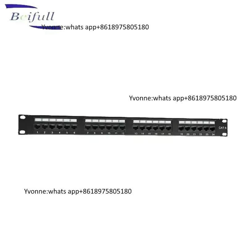 6-Port RJ45 19-Zoll UTP Patchp – Patch Panel Cat6 Bewertung und Preis