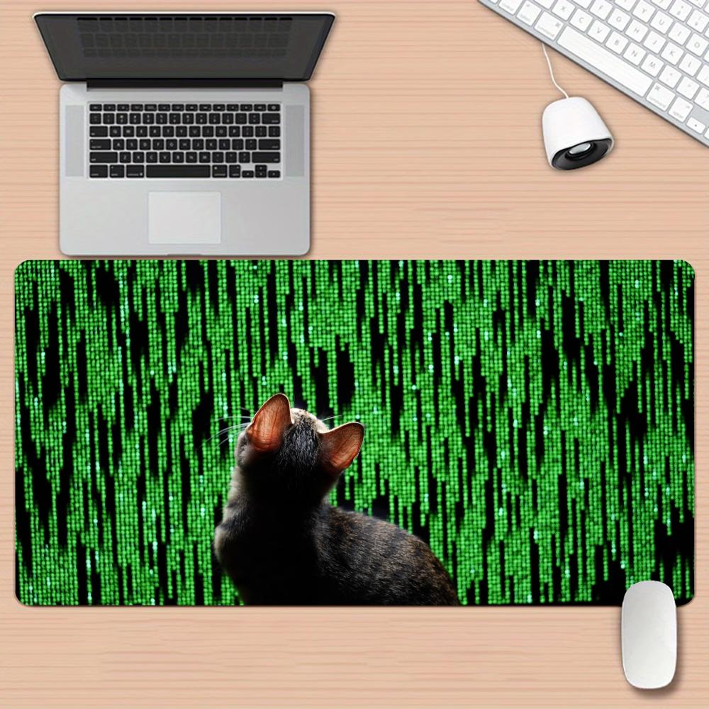 Tech Matrix Code Cat Art große – Office Tech Desk Bewertung und Preis