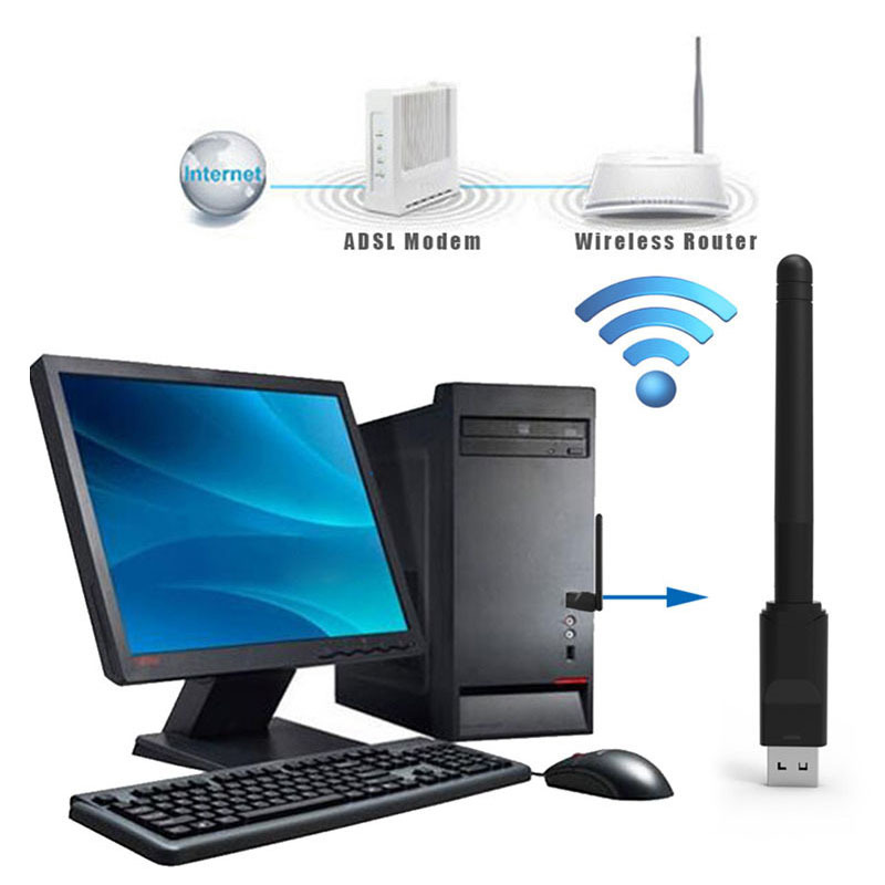RT5370 150M USB WLAN-Adapter 2 – Gigabit Network Card Bewertung und Preis