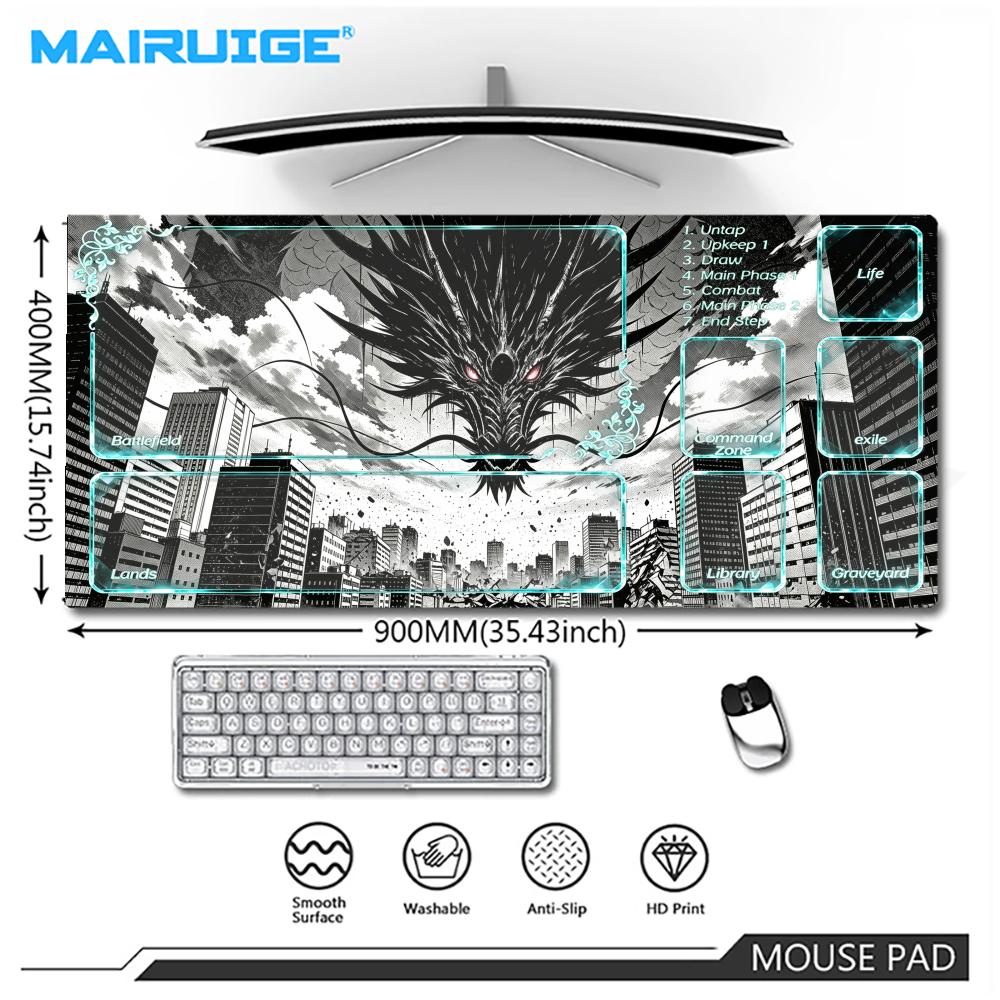 City Dark Beast Playmat Cyan T – Office Tech Desk Bewertung und Preis