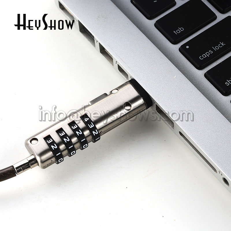 4-stelliges Passwortgeschützte – Cable Lock Laptop Bewertung und Preis