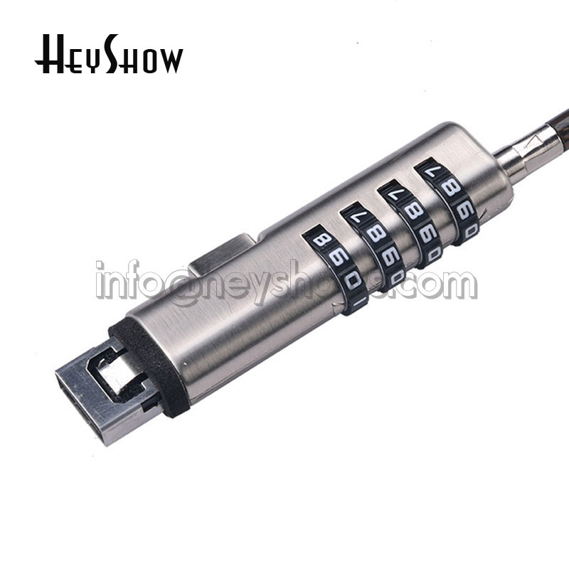 4-stelliges Passwortgeschützte – Cable Lock Laptop Bewertung und Preis