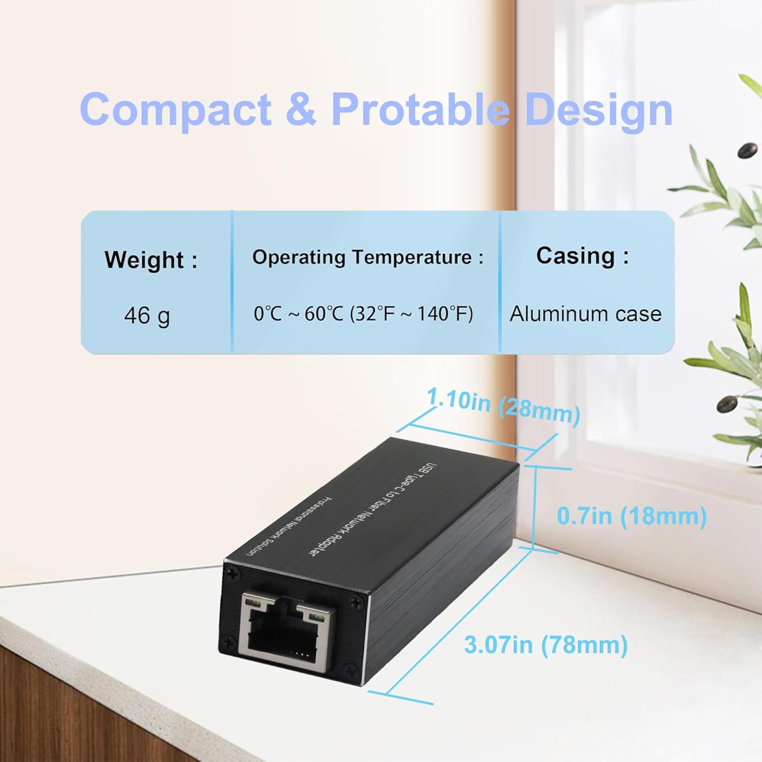 USB 3.0-zu-SFP-Gigabit-Etherne – Gigabit Network Card Bewertung und Preis
