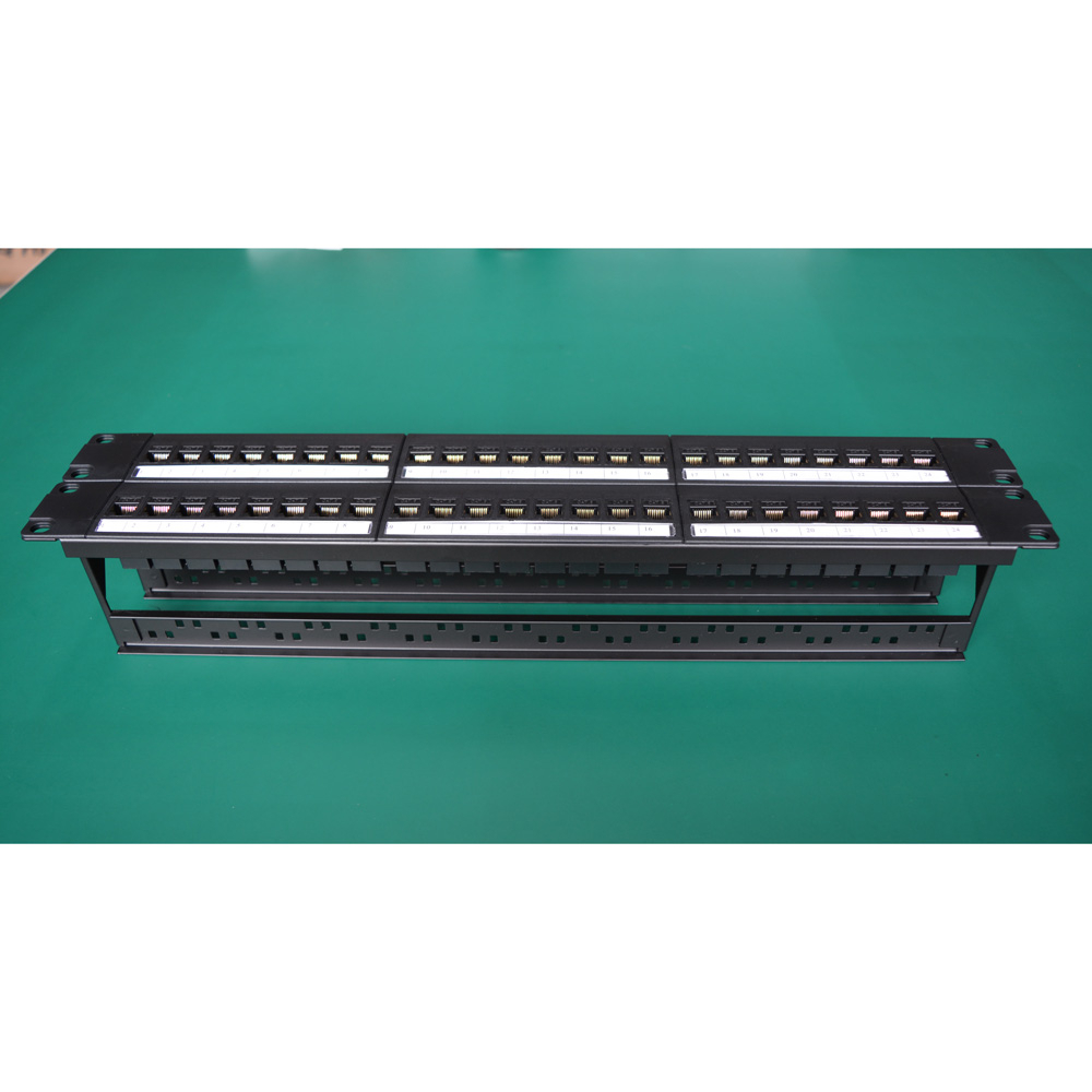 19in 2U Schrank Pass-durch 48  – Patch Panel Cat6 Bewertung und Preis