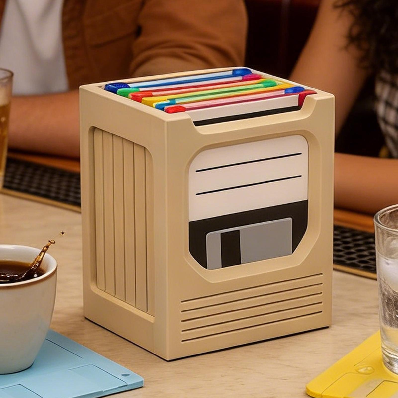 Retro Tech Untersetzer-Halter- – Office Tech Desk Bewertung und Preis