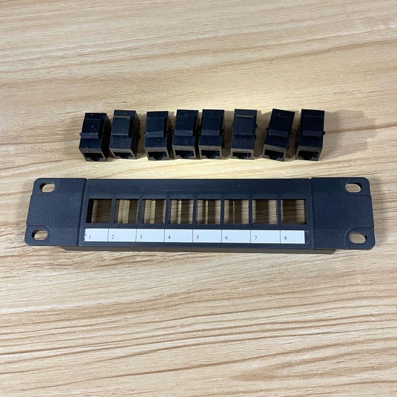 Patchpanel, 8 Ports, Cat6 10G, – Patch Panel Cat6 Bewertung und Preis
