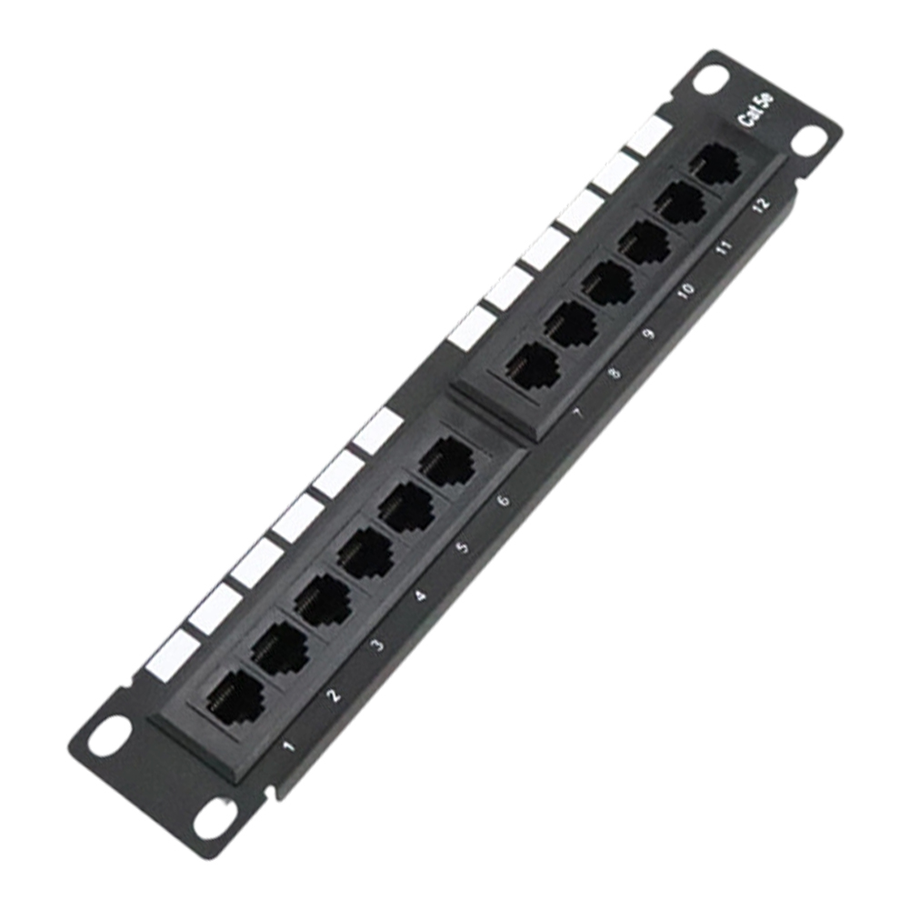12-Port Wandmontiertes Patchpa – Patch Panel Cat6 Bewertung und Preis