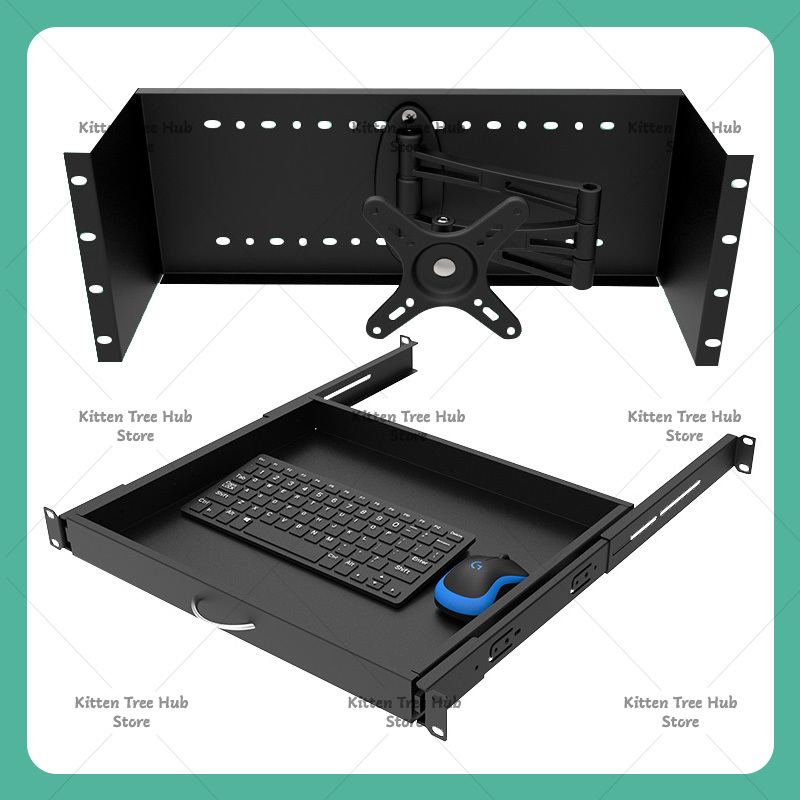1U Schublade für Tastatur im N – Server Rack Shelf Bewertung und Preis